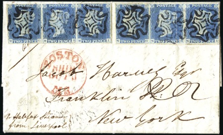 Stamp of Great Britain » 1840 2d Blue (ordered by plate number) Plate 1 MG-MI & NG-NI pale blue, with close to lar