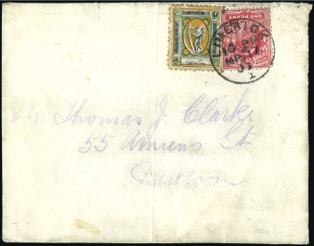 Stamp of Ireland » Forerunners (L1-L45) 1907-16 Sinn Féin Propaganda Labels: Woman & Harp 