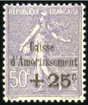 Stamp of France » Collections 1849-1959, Belle collection en deux albums, complè