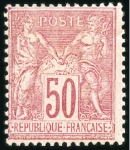 Stamp of France » Collections 1849-1959, Belle collection en deux albums, complè