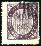 Stamp of Portuguese Colonies » Portuguese India 1871 Group of 4 values : 10r, 20r, 200r unused, an