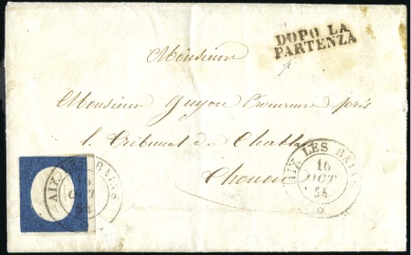 Stamp of France » Collections 1792-1876, SAVOIE et HAUTE-SAVOIE: bel ensemble de