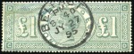 Stamp of Great Britain » Collections 1840-1960, Attractive used collection on pages fro