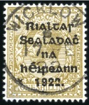Stamp of Ireland 1922-27 Old-time specialised collection neatly mou