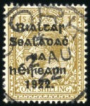 Stamp of Ireland 1922-27 Old-time specialised collection neatly mou
