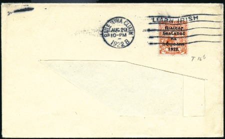 Stamp of Ireland 1922-27 Old-time selection of 14 covers neatly mou