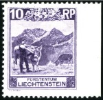 Stamp of Liechtenstein 1866-1996 Old-time collection of neatly mounted & 