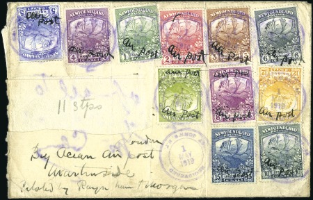 Stamp of Canada » Newfoundland 1919 (May 18) The Raynham & Morgan Flight

The s