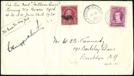 Stamp of Canada » Newfoundland 1930 (Jun 26) Kingsford Smith & van Dyk

1930 (J