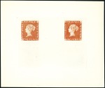 Stamp of Mauritius 1847 "POST OFFICE" issue reprints from the origina