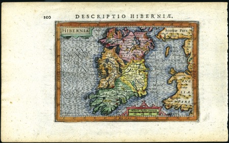 Stamp of Ireland 1616-1900 Maps: Attractive selection of mostly min