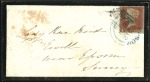 Stamp of Great Britain » 1854-70 Perforated Line Engraved ARCHER TRIAL PERFORATION: 1850-54 1d Red-Brown pl.