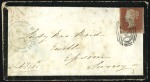 Stamp of Great Britain » 1854-70 Perforated Line Engraved ARCHER TRIAL PERFORATION: 1850-54 1d Red-Brown pl.