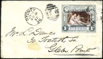 Stamp of Australia » New South Wales 1897 Diamond Jubilee and Hospital Charity 1d (1s) 
