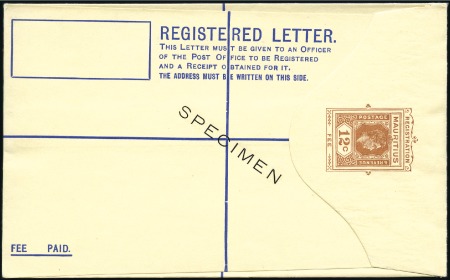 Stamp of British Empire General Collections and Lots POSTAL STATIONERY SPECIMENS: Group of 16 KGVI post