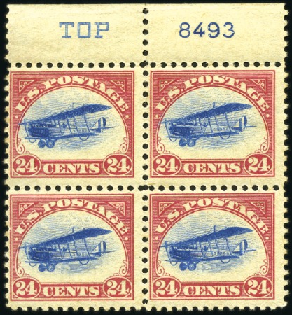 Stamp of United States 1918-94, Specialised AIRMAIL holding in seven stoc