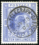 Stamp of Great Britain » Collections 1867-1910 High value used selection with 1867-83 5