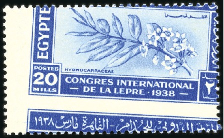Stamp of Egypt » Commemoratives 1938 Leprosy Congress set of three, mint nh, showi