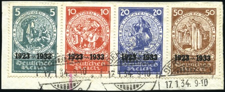 Stamp of Germany » Germany Collections and Large Lots 1872-1959, Mint & used collection in SG album with