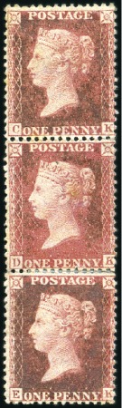 Stamp of Great Britain » 1854-70 Perforated Line Engraved WITHDRAWN: NOT C8A
1856 1d Red-Brown on white pap