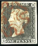 Stamp of Great Britain » Collections 1840-84, Mainly used collection in an album, incl.