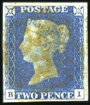 Stamp of Great Britain » Collections 1840-84, Mainly used collection in an album, incl.