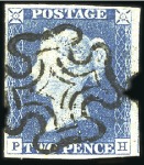 Stamp of Great Britain » Collections 1840-84, Mainly used collection in an album, incl.