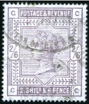 Stamp of Great Britain » Collections 1840-84, Mainly used collection in an album, incl.