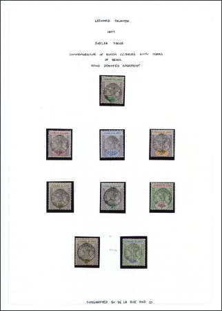 Stamp of Leeward Islands 1890-1955, Attractive mint & used collection in on