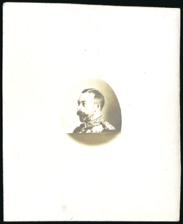 Stamp of Great Britain » King George V 1911 Bromide of the original photograph on thick p