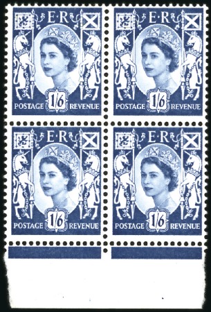 Stamp of Great Britain » Regionals - Scotland 1967-70 1s6d Grey-Blue with phosphor missing, in l