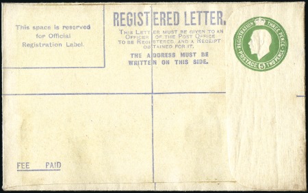 Stamp of Ireland 1922-23 2d Postal Stationery with GB KGV die in gr