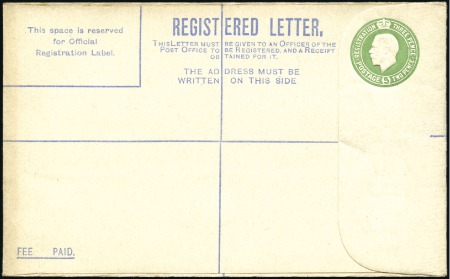 Stamp of Ireland 1922-23 2d Postal Stationery with GB KGV die in gr