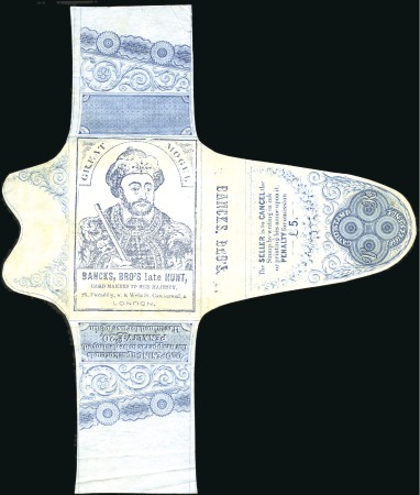 Stamp of Great Britain » Revenues 3d Card Stamp revenue on a pack of "Great Mogul" p