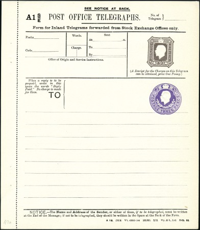 Stamp of Great Britain » Telegraphs 1870-1935, A superb reference collection of 116 un