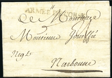 Stamp of France » Collections CORSE 1770-1940ca La collection d'exposition John 