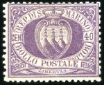 Stamp of Large Lots and Collections 1840-85, Attractive old-time collection in superb 