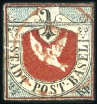 Stamp of Large Lots and Collections 1840-85, Attractive old-time collection in superb 
