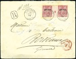 Stamp of Colonies françaises » Levant Egypte : 1877-1920, Lot de 24 lettres/entiers/cpa 