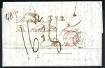 Stamp of Large Lots and Collections 1830-80, +200 stampless covers to France from GB, 