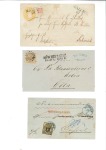 Stamp of Germany » Germany Collections and Large Lots 1851-65, Five better covers incl. Hamburg, Hannove