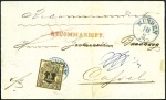 Stamp of Germany » Germany Collections and Large Lots 1851-65, Five better covers incl. Hamburg, Hannove