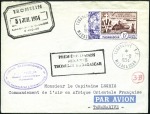 Stamp of Colonies françaises » Madagascar (Poste française) 1944-54, env. 300 plis dont Premiers vols, Tromeli