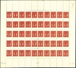 Stamp of Australia » Commonwealth of Australia 1937 FRENCH ESSAY of the 1s Lyrebird in complete s