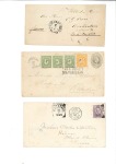Stamp of Netherlands Colonies » Netherlands Indies 1859-1907, Group of 11 covers/stationery incl. two
