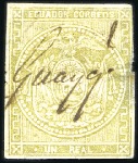 Stamp of Ecuador » 1865-72 First Issue CANCELLATIONS, balance of the remarkable exhibit c