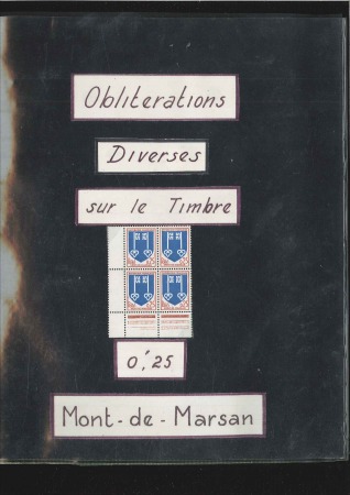 Stamp of France » Collections 1966 Exposition sur le 0.25 Mont de Marsan avec ob