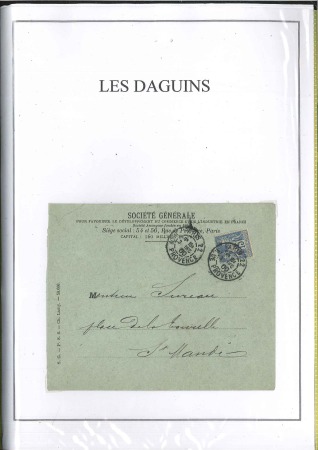 Stamp of France » Collections 1890-1950, Collection de DAGUIN de France et d'étr