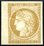 Stamp of France Réimpression officielle de 1862: Série complète de