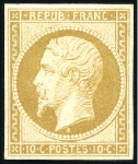 Stamp of France Réimpression officielle de 1862: Série complète de